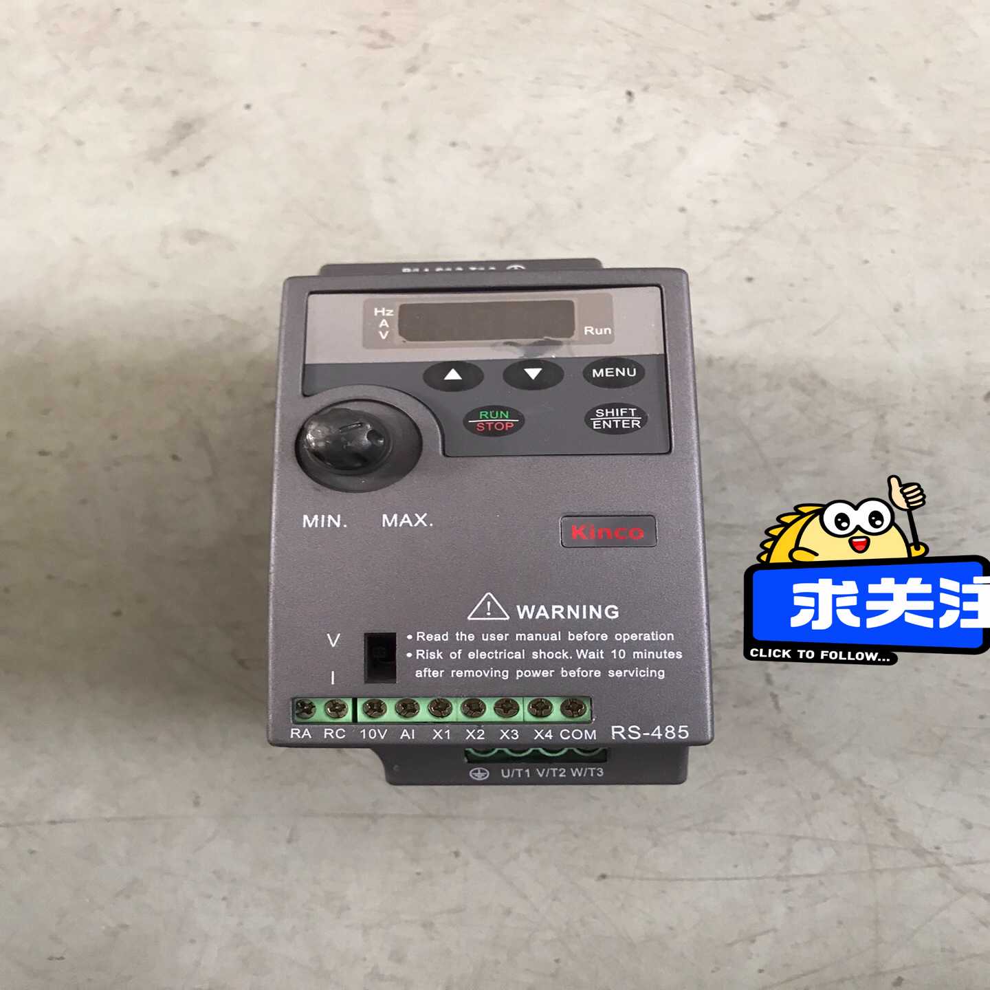 询价~步科变频器CV20-2S-0015G 1.5KW220V实物