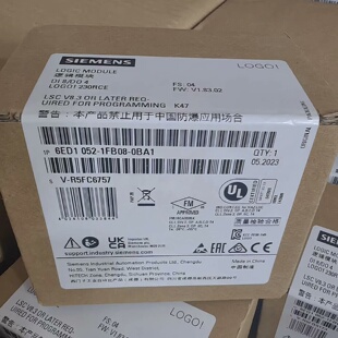 询 西门子LOGO模块DM8230R12246ED105
