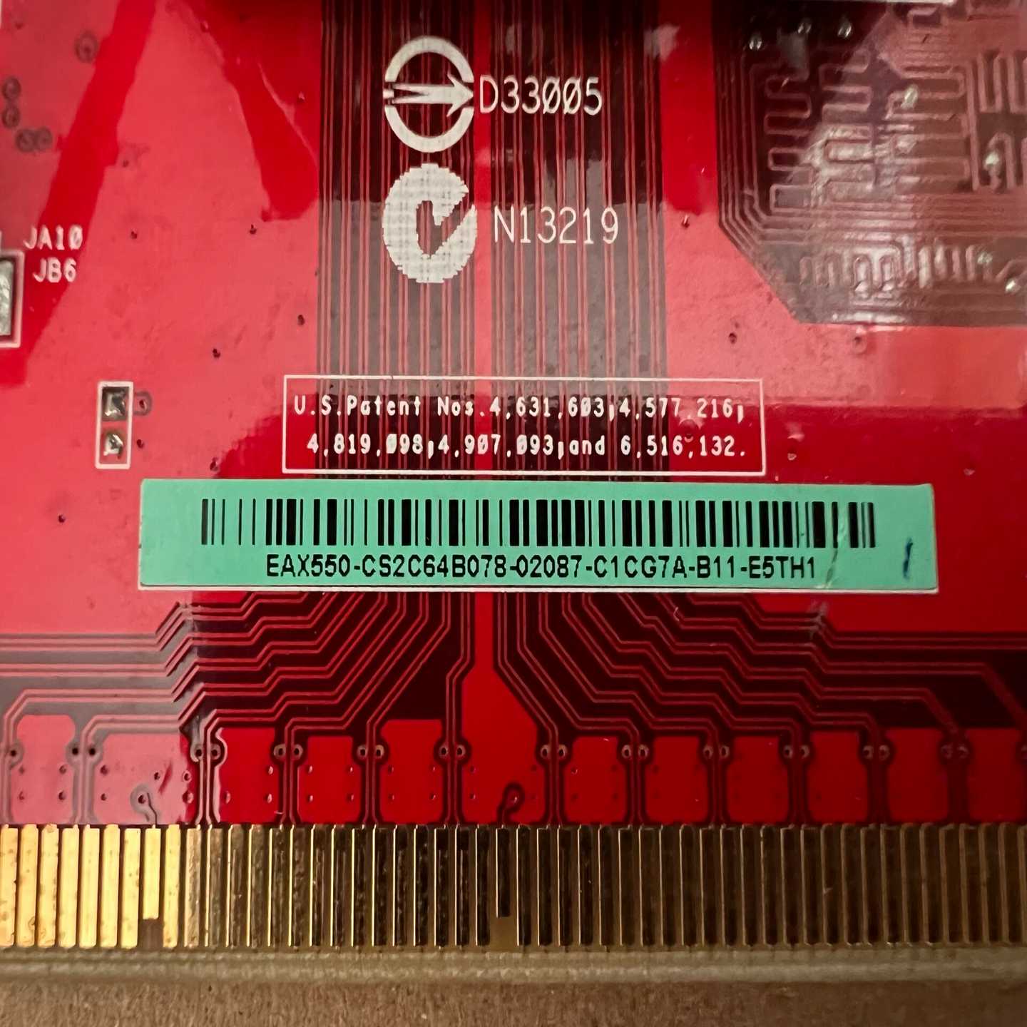 议价华硕显卡机箱拆机ASUSEAX550-CS2C64B0