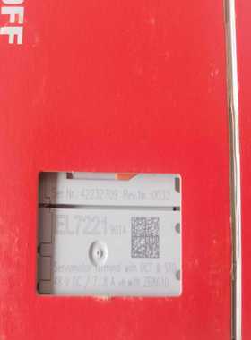 倍福EL7221-9014未开封两件质保询价