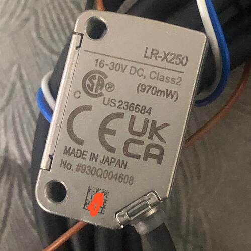 询价九成新基恩士LR-X250，有多个，实物图片议价