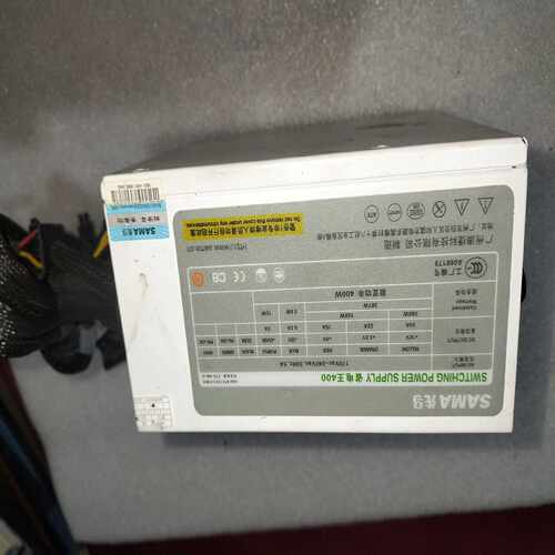 咨询-先马电源省电王400:CTX-400-3功能正常.外观不是太