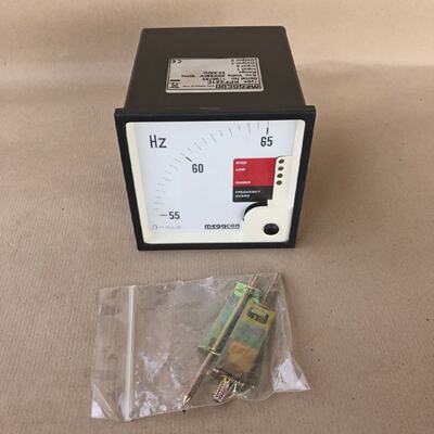 Megacon KPF221E Frequency Guard Relay Analog Meter
