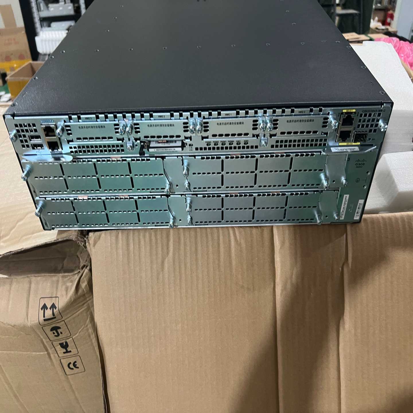 议价全新Cisco思科3845企业级路由器