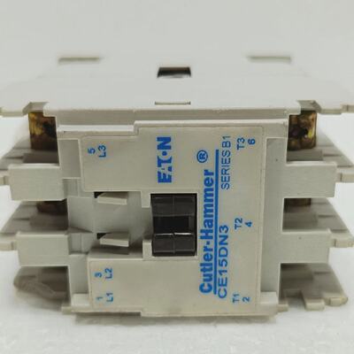 Eaton Cutler Hammer CE15DN3 Contactor 18A 3 Pole 120V Coil N