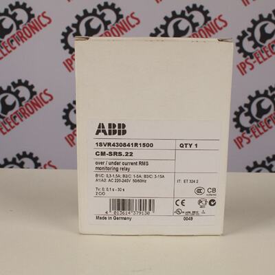 ABB1SVR430841R1500CMSRS.226个月保修