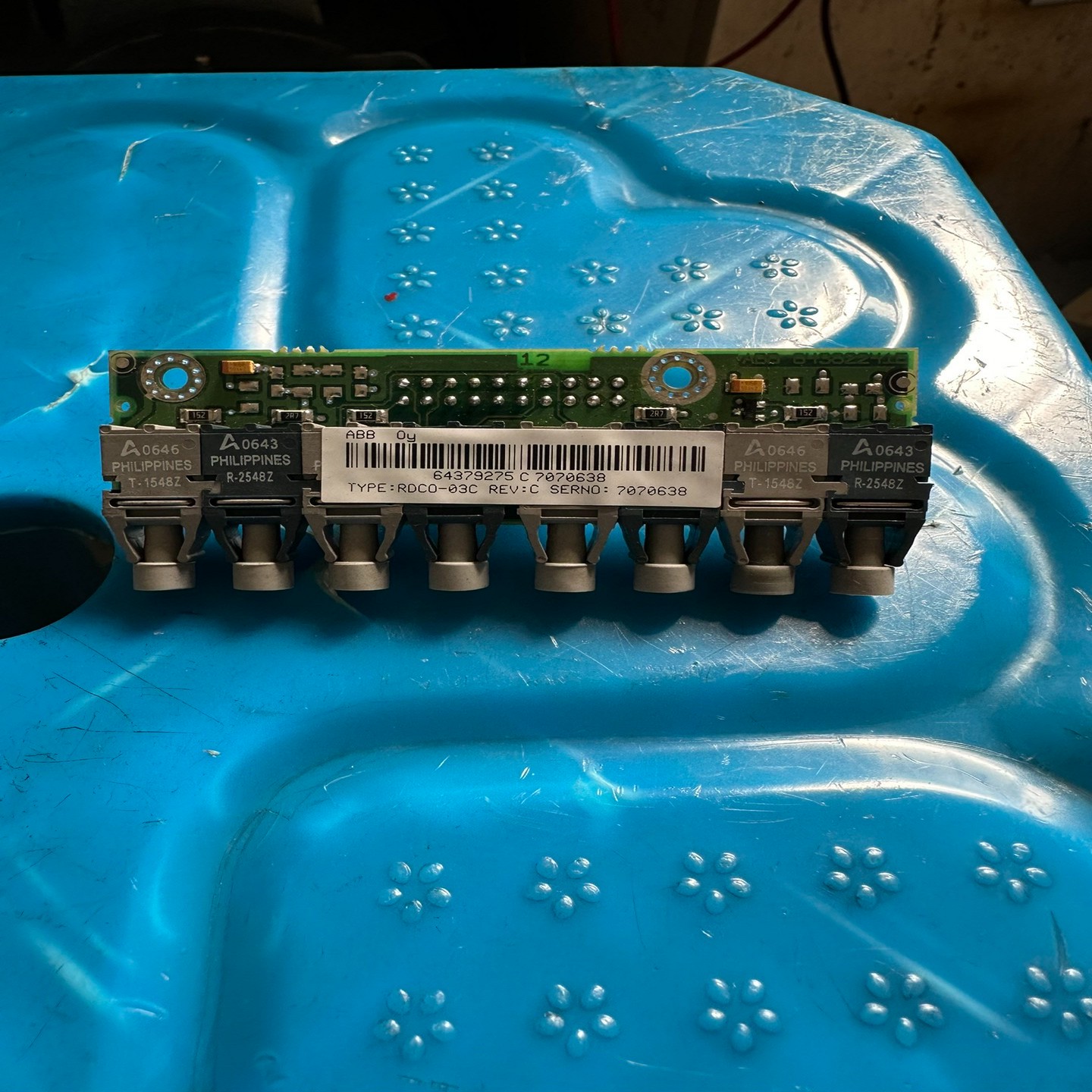 ABB800变频器光纤配置器班子RDC0-03C（佳毅工控）