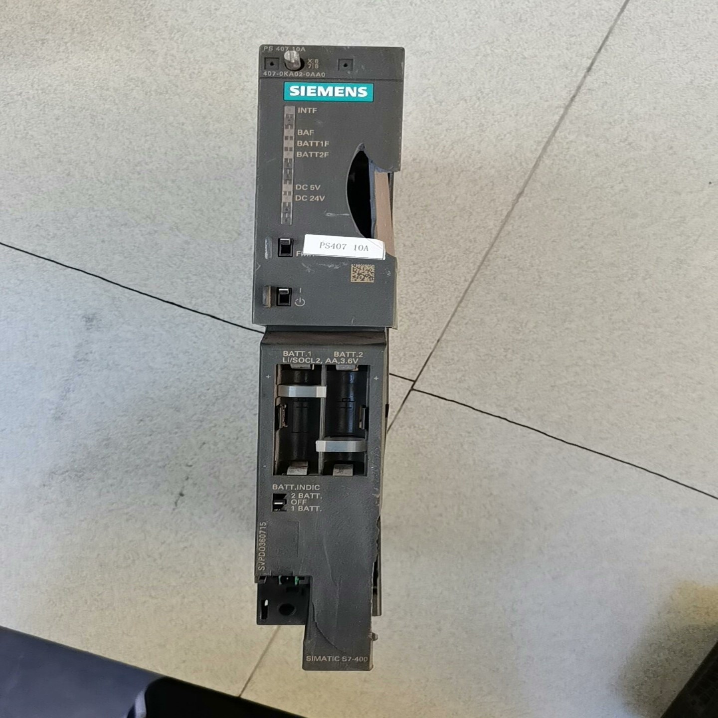 【请询价】407-0KAO2-0AA0板子完整外壳破损450