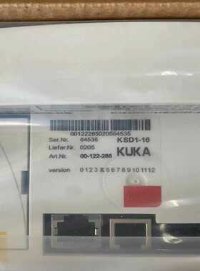 库卡机器人驱动器ksd1-16顺丰适用