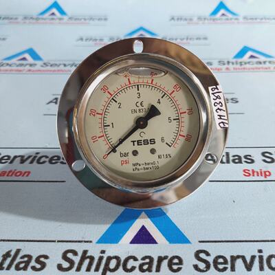 TESS EN 837.1 PRESSURE GAUGE 0  6 Bar