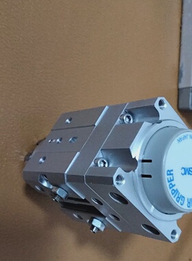 议价全新买来一个进口旋转夹子SMC气缸型号MHRHQ一90S一议价