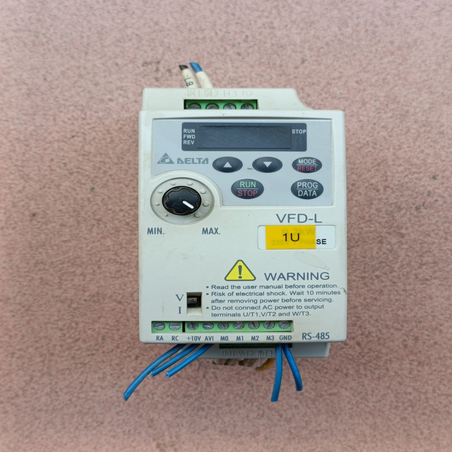 台达变频器VFD002L21A0.2KW220V询价