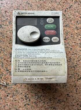 FR-S520SE-0.4K-CHT，三菱变频器，220v0--议价商品