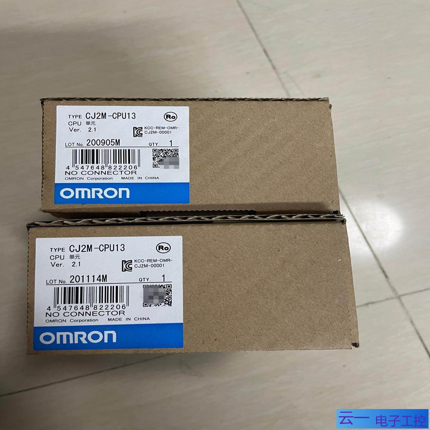 CJ2M-CPU13带包装工程余货；议价