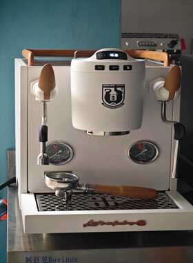 格米莱鹦鹉3131C半自动咖啡机，全新升级版，白色陶瓷机身--议价