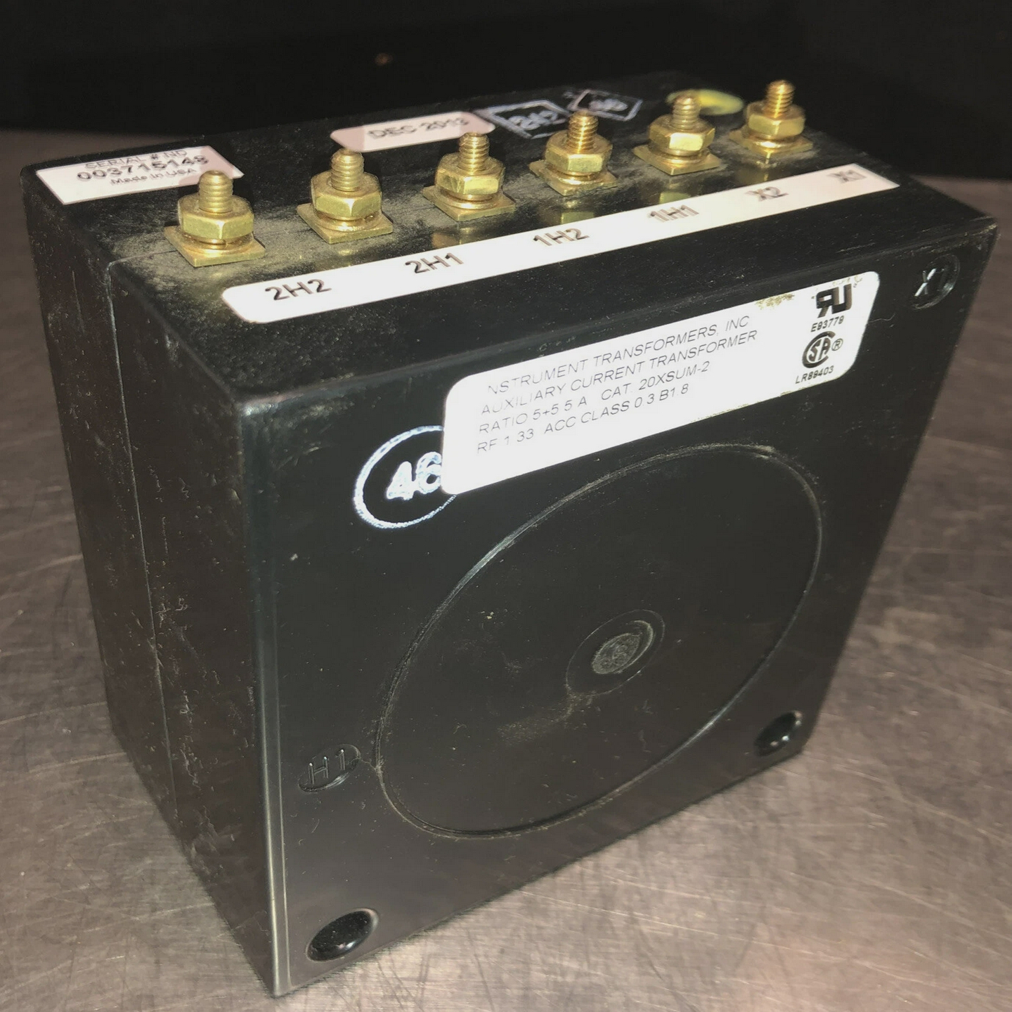 NOS仪器变压器20XSUM-2辅助电流变压器比55:5A