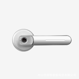 电子智能锁室内门指纹锁 木门指纹锁办公房间家用球锁卧室门锁密码