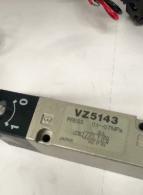 【议价】SMC电磁阀VZ5143全新未用日本原装适用压力范围0
