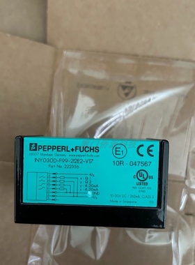 议价INY030D-F99-2I2E2-V17倍加福倾角感测器 货号222356全新原装