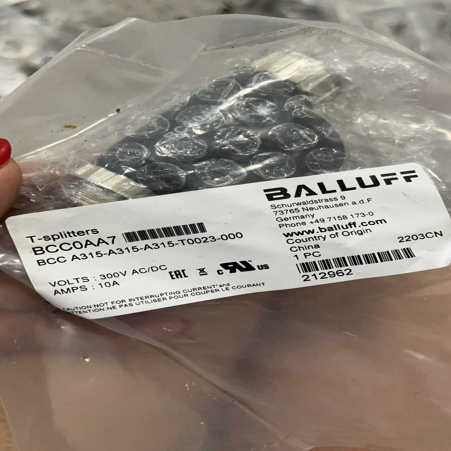 【议价】巴鲁夫BCC0AA7，未拆封，，要的拍适用