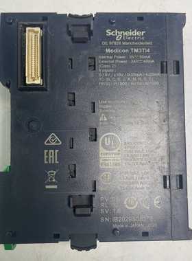施耐德TM3T14扩展模块，正常使用包好。--议价商品