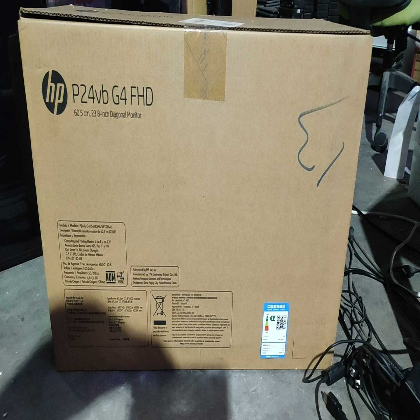 询价~hP P24Vb G4显示器，末拆封，单位库存的，要的联