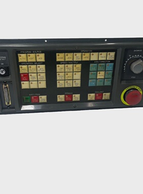 FANUC A02B0092C141 OPERATOR PANEL WITH FANUC A16B1310038 PCB