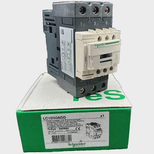SCHNEIDER ELECTRIC LC1D50AGD Switch Tripolar With Terminal E