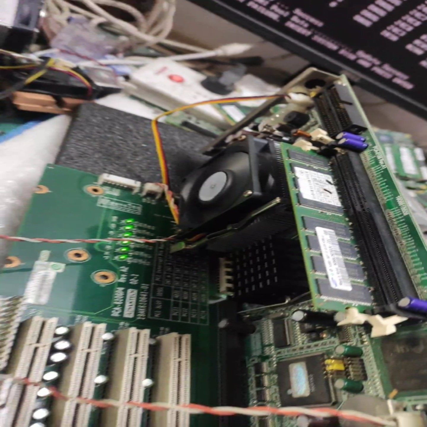 研华主板PCA-6186 Rev.A1 主板带一个网口 主板--议价商品