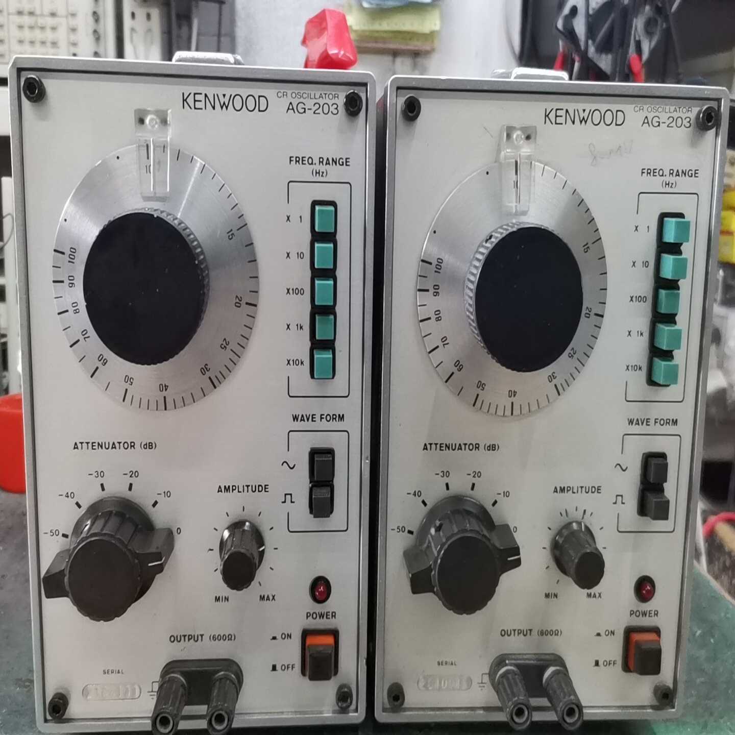 原装日本健伍AG203A，AG203音频信号发生器，10HZ--议价商品