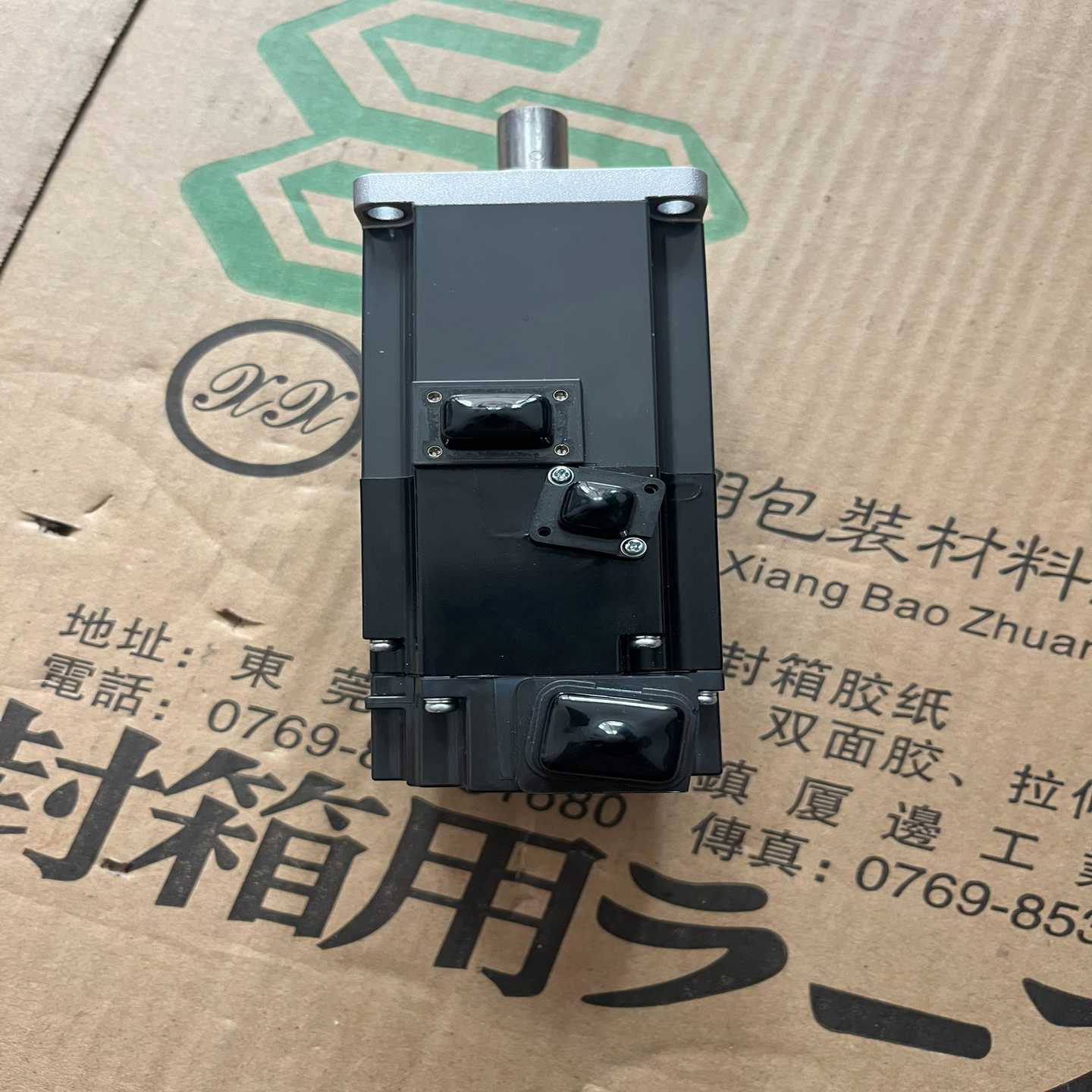 议价三菱伺服电机，HG-KN43B，电机带刹车，图片实物拍O摄，功现