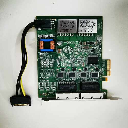 matrox 工业视觉专用POE四口千兆网卡，CONP4 7~询价