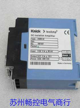 *销售*德国knick科伲可隔离放大器Type24206A2现货