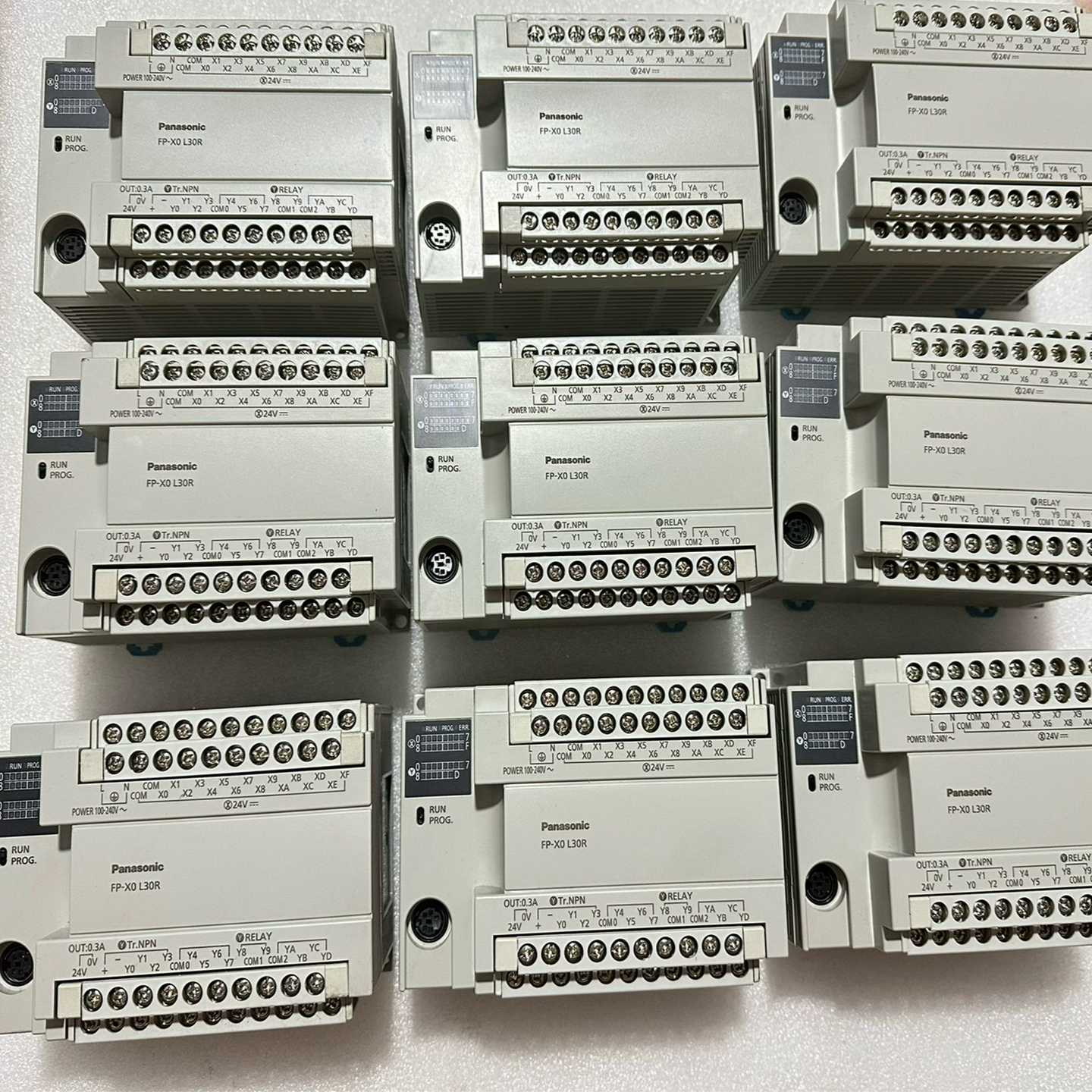 拆机松下PLCAFPX0L30R-F成色漂亮，功--议价商品