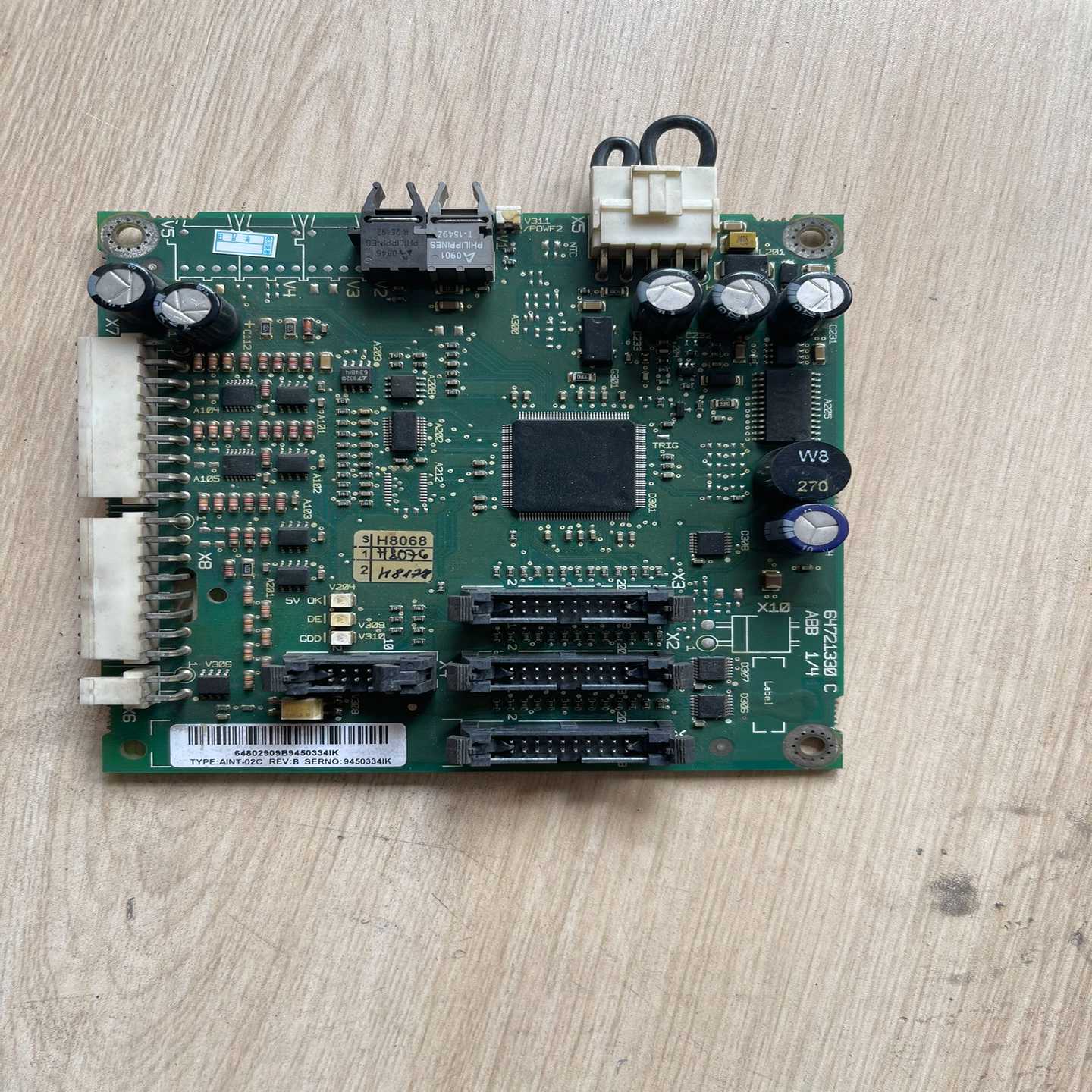 ABB800变频器光迁板AINT-02C实物图功能包好-议价