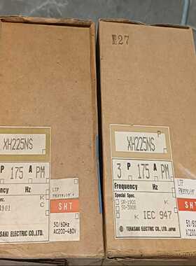 寺崎断路器XH225NS175A3P，带SHT询价