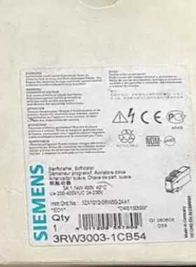西门继电器3RW3003-1CB54【博航商行】
