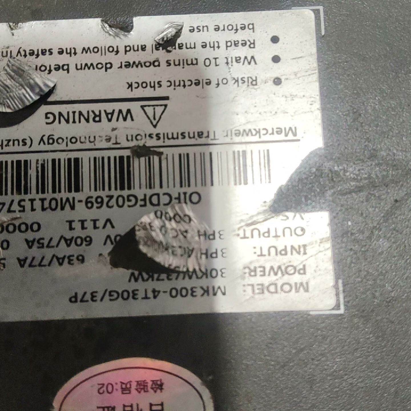议价默克韦尔MK3004T30G37P主板30KW37K议价
