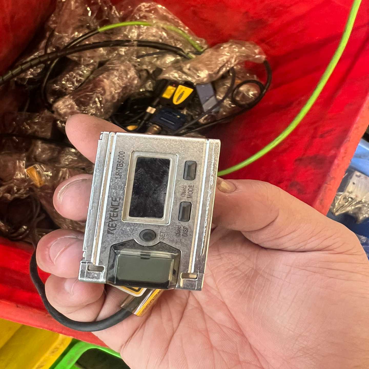 基恩士LR-TB5000，拆机件，功能完好，成色如图，实物拍