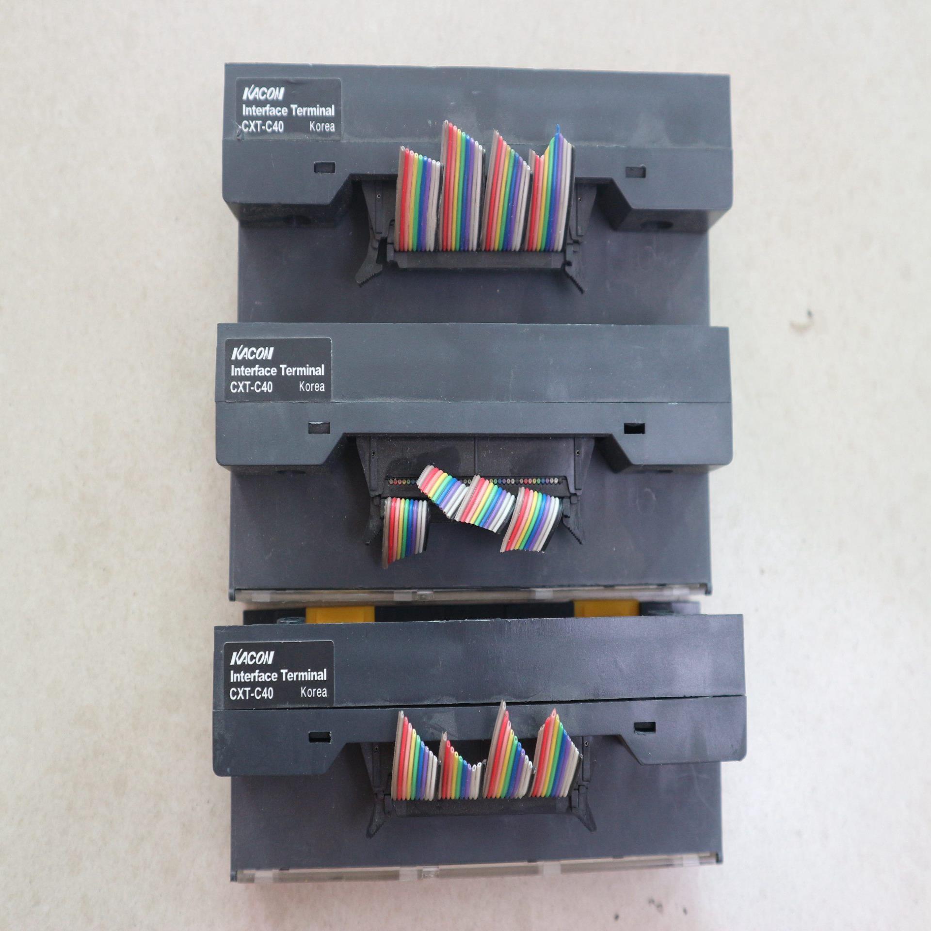 二手拆机正品   凯昆机电  KACON  远程端子台模块 CXT-C40  现货