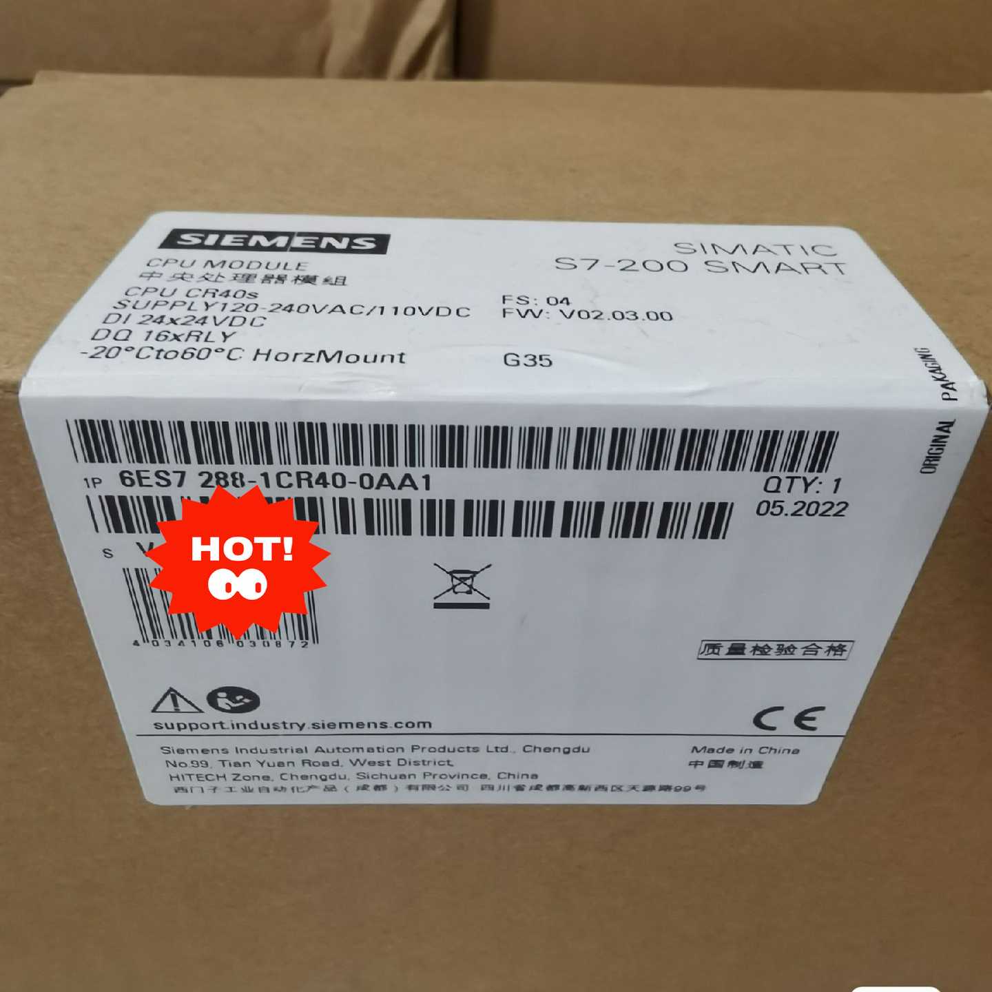 6ES7288-1CR40-0AA1质保一年询价