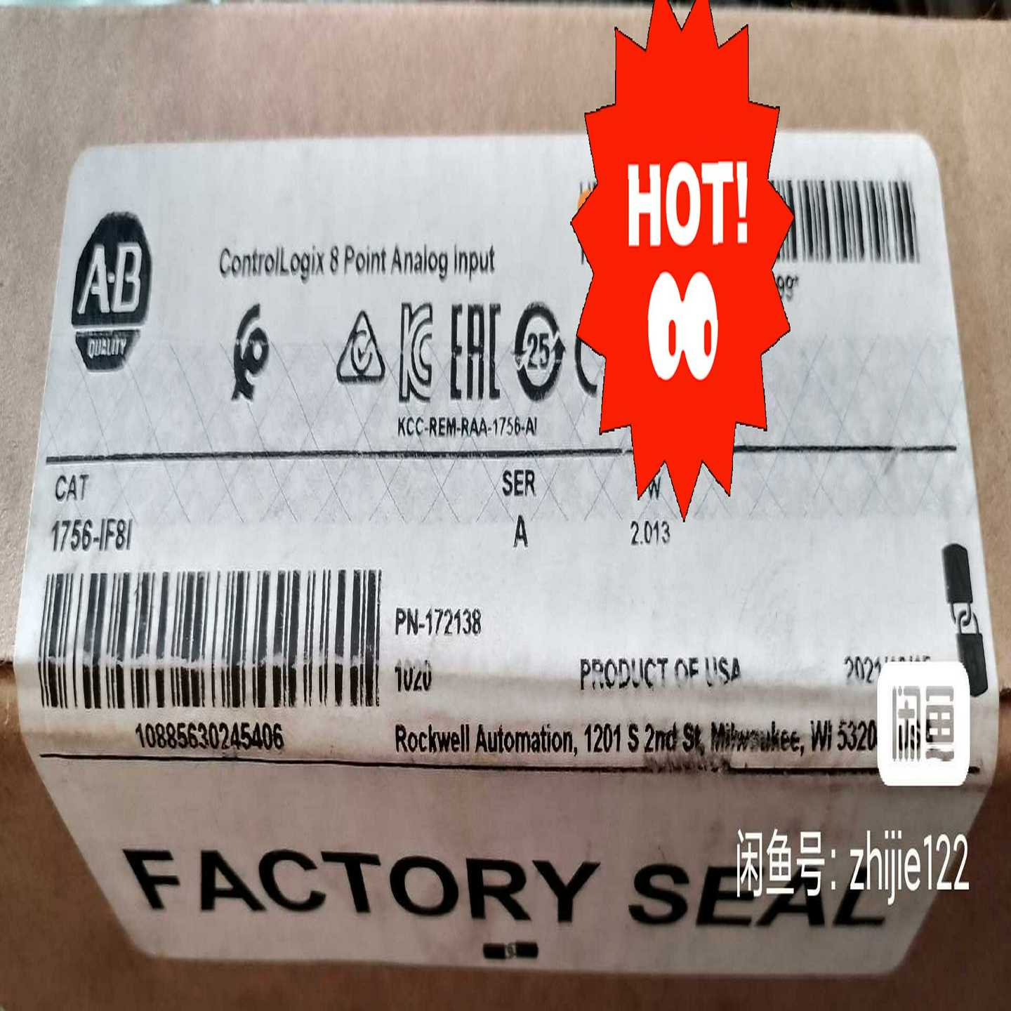 AB1756-IF8I的AB1756-OF8H询价