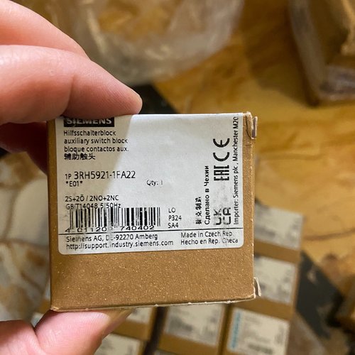 【询价】子辅助触头3RH5921-1FA22、未使