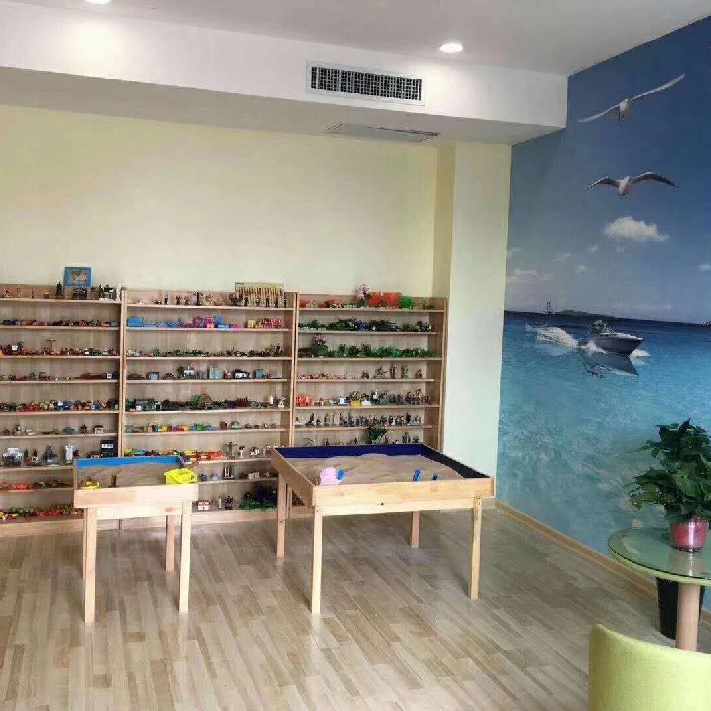 企事业学校监狱检查心理咨询室沙盘游戏模型沙具套装设备1000件