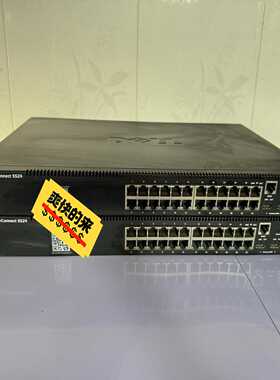 两台戴尔PowerConnect 5524万兆交换机