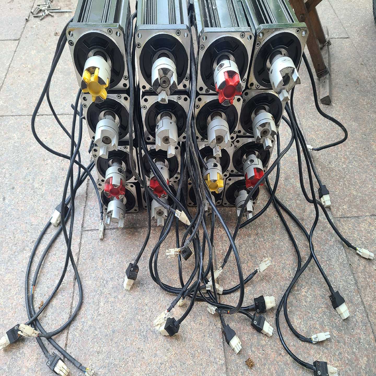 议价拆机东元TECO伺服电机M—4ST075E—MSN2A46，