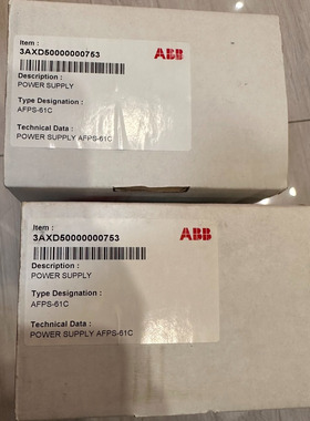 议价现货实价AFPS-61C全新原装正品ABB变频器通风机电源板质保一