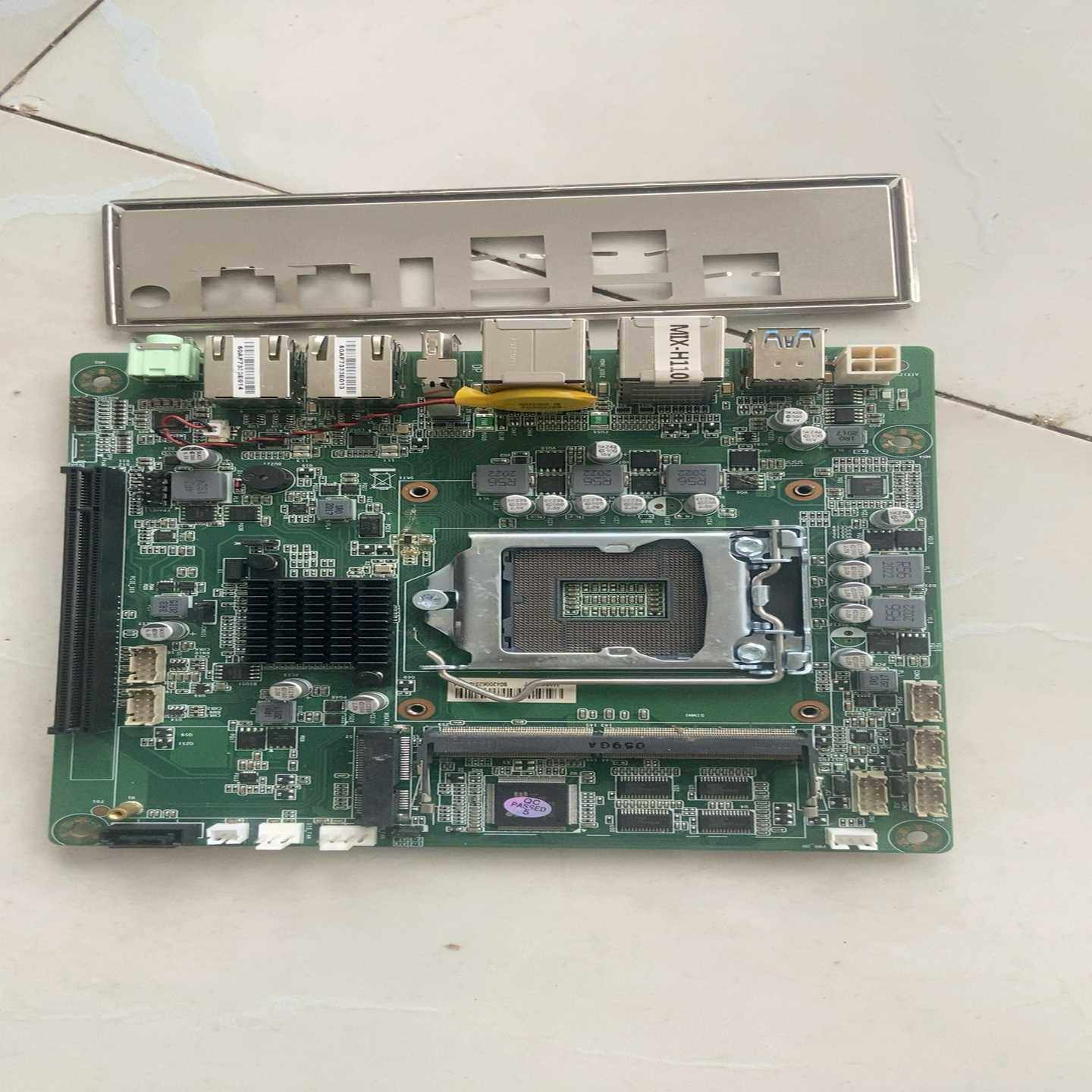 【议价】H110工业主板双网口支持CPU是6789代处理器四代