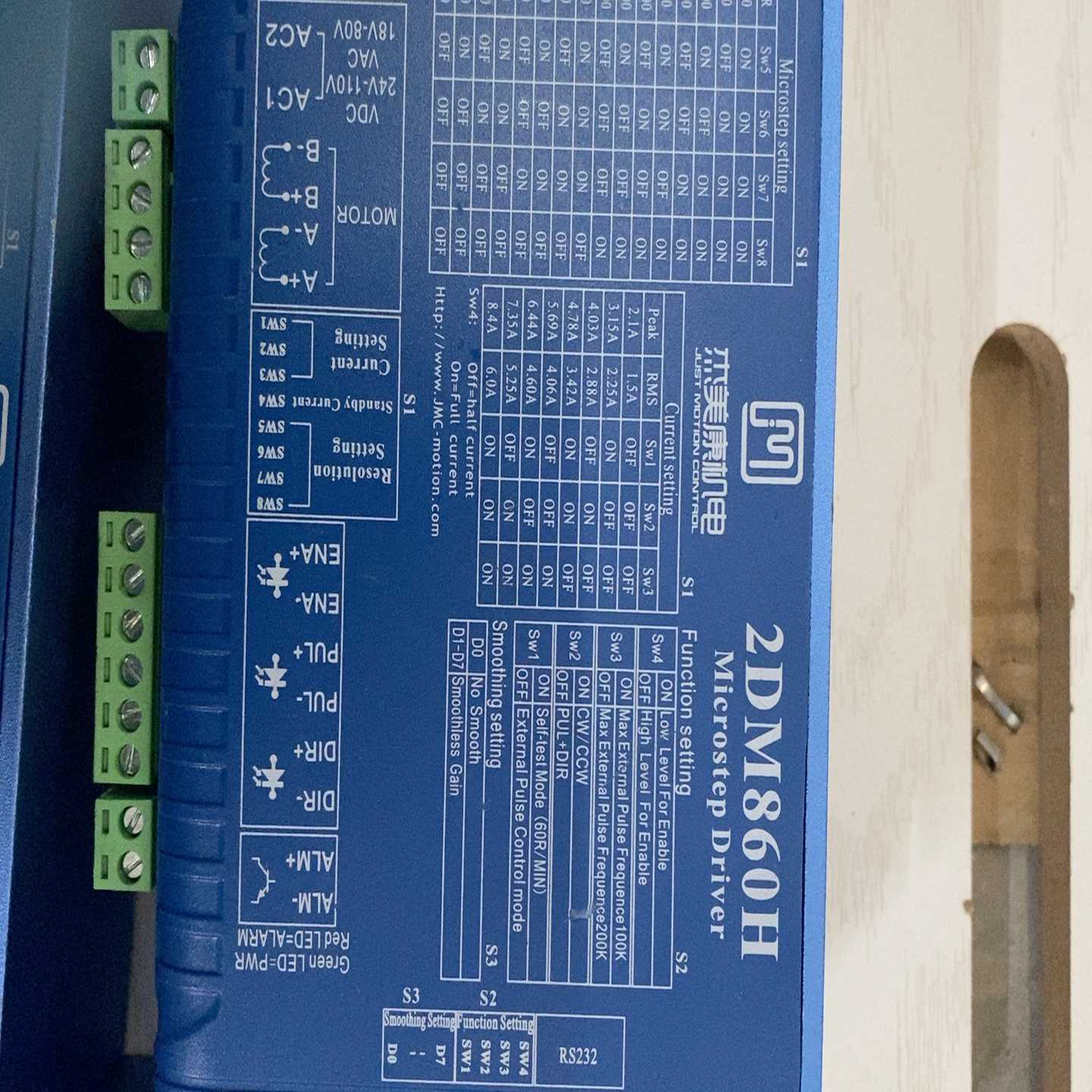 议价杰美康步进驱动器，型号2DM860H有2个，2DM8D60有维修/现货
