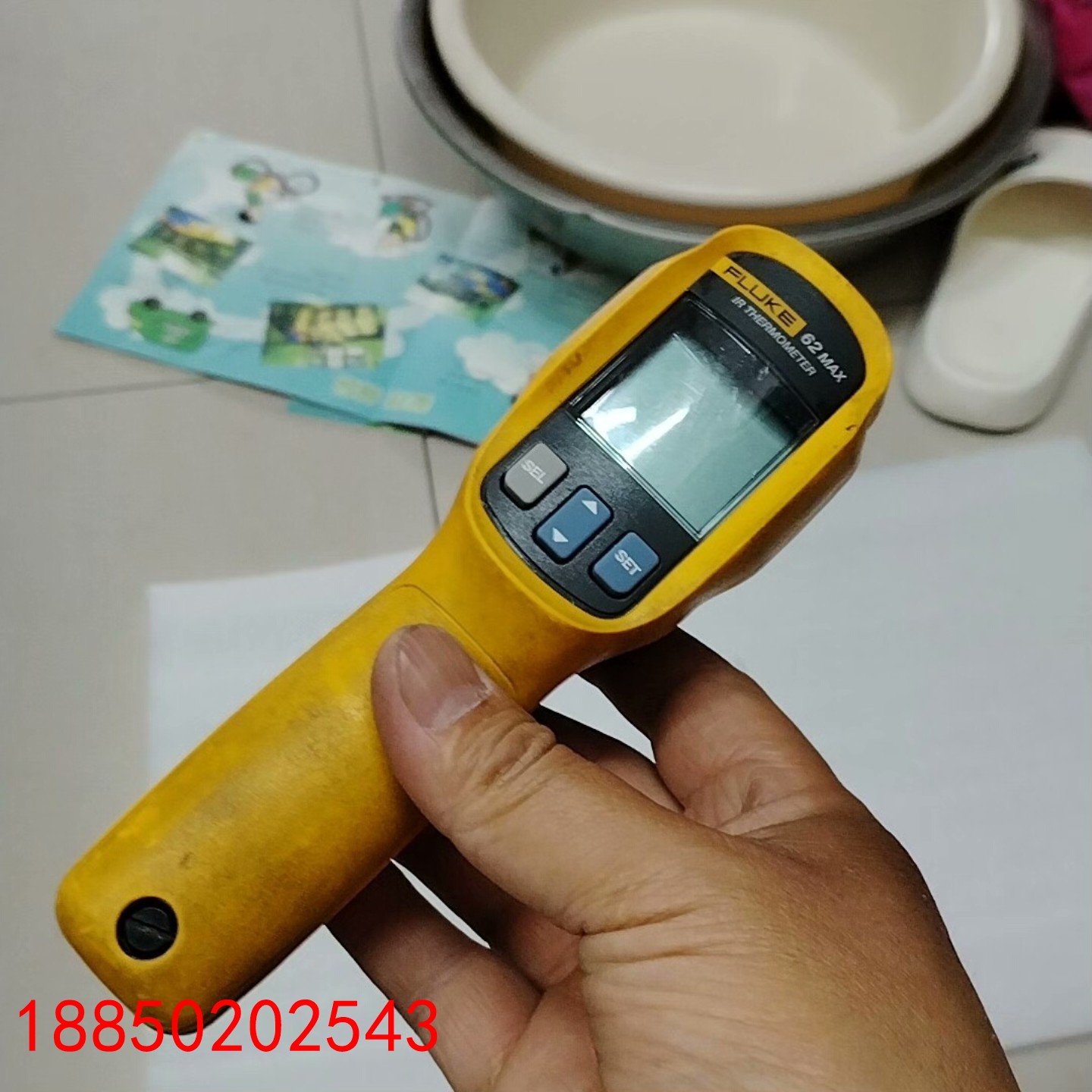 【请询价】FLUKE福禄克正品福禄克62MAX测温枪产品实物拍摄